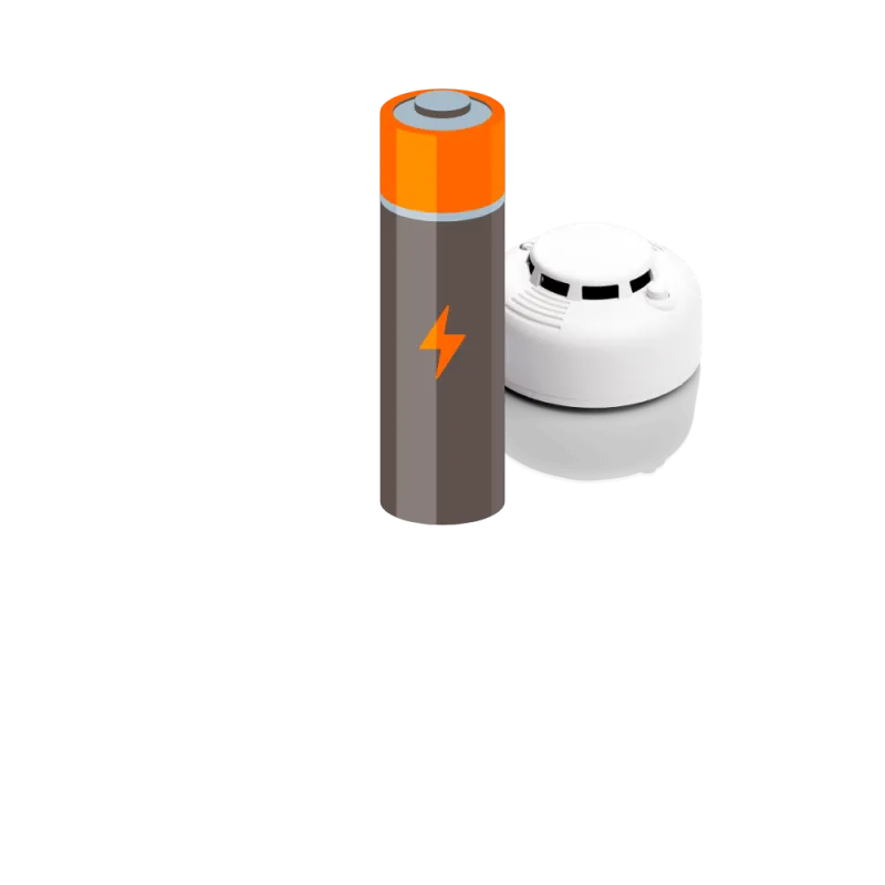 Batterijen Rookmelder